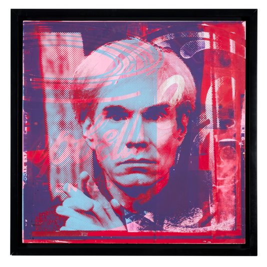 ANDY WARHOL-Campbell Soup Andy in Pink Rollad Berry +KB