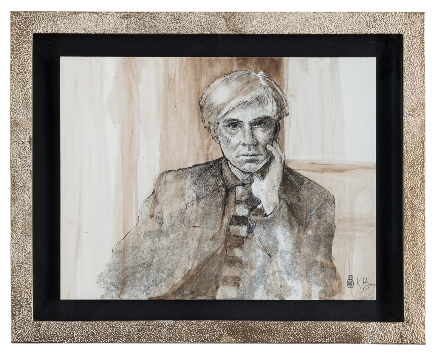 ANDY WARHOL-A Study In Ink Benjamin Goetz