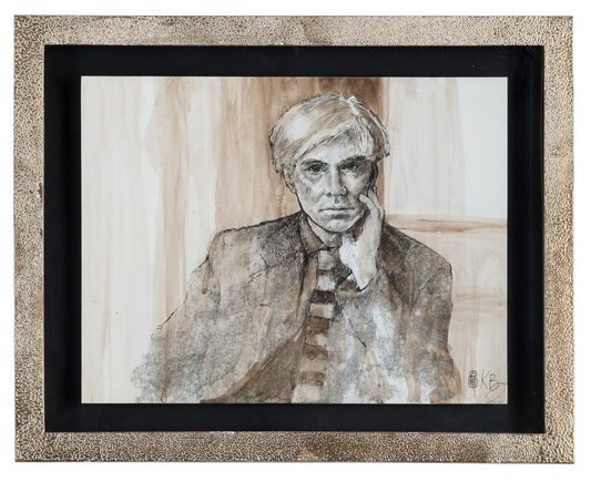 ANDY WARHOL-A Study In Ink Benjamin Goetz