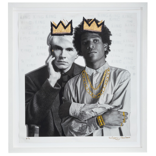 ANDY WARHOL-Andy & Basquiat Pimped Out